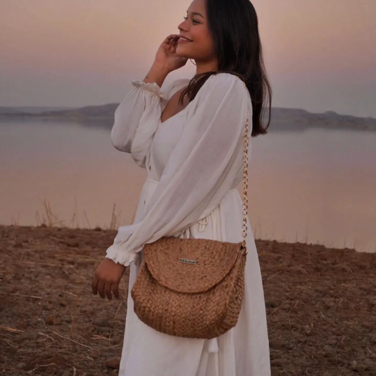 Style your outfit with jute sling bags and comfort footwear | Taaramitra