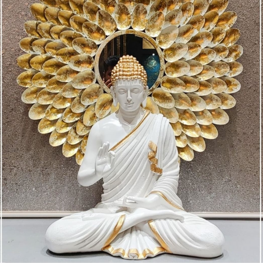 Decorate your home with Buddha statue, mirror art, metal artifact |Home Sajawat