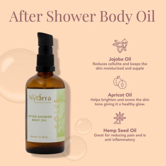 after shower body oil