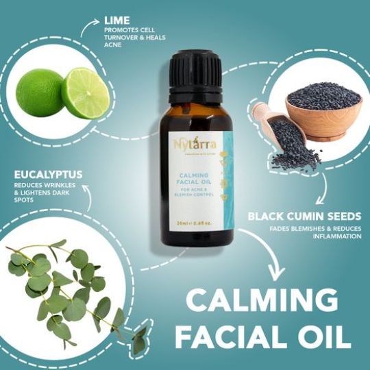 calming facial oil